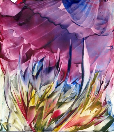 Underwater Abstract Flower Impression